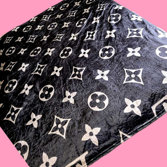 LV Dark Tone Blanket 150x200CM