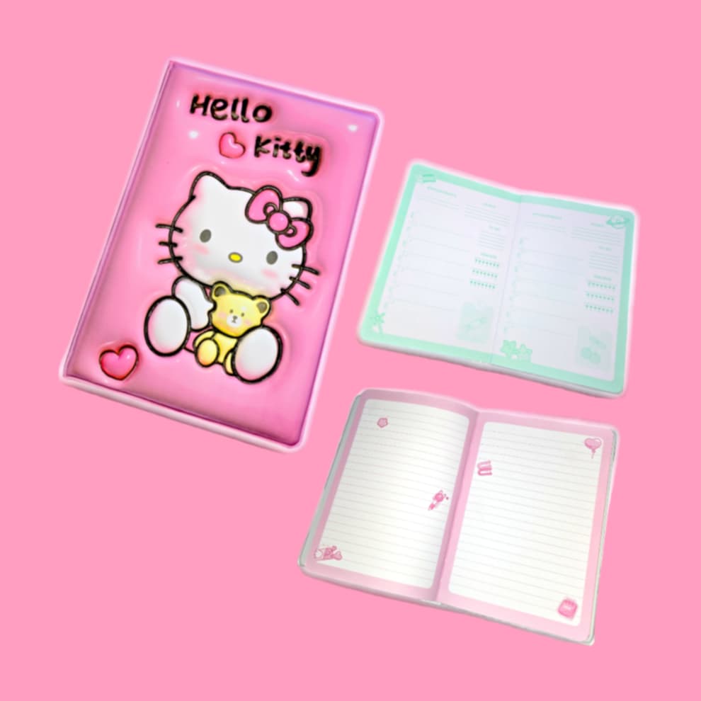 HK Teddybear Puff Journal