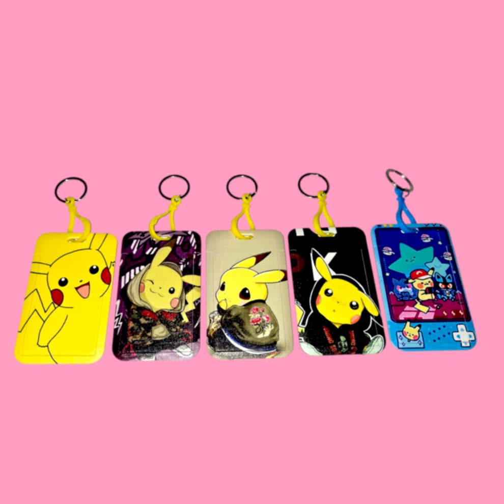 Pikachu Badge Holder