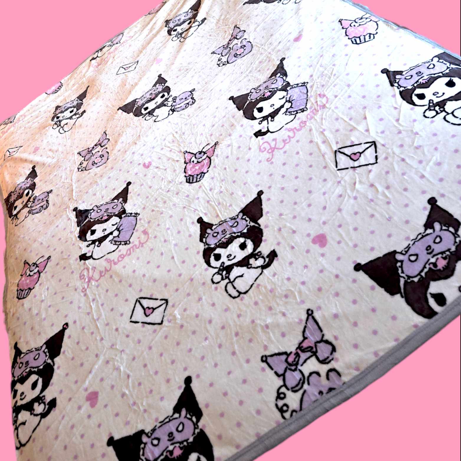 Kuromi You Got Mail Blanket 59x78