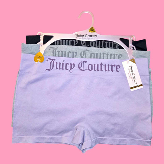 Juicy Couture 3 Pc Boy Shorts Style 4