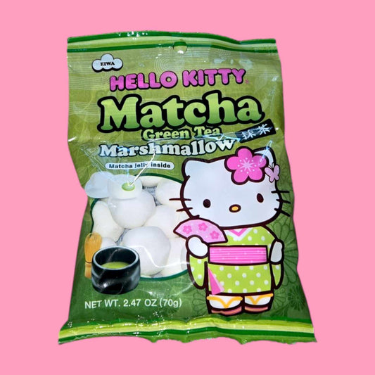 Hello Kitty Matcha Green Tea Marshmallow