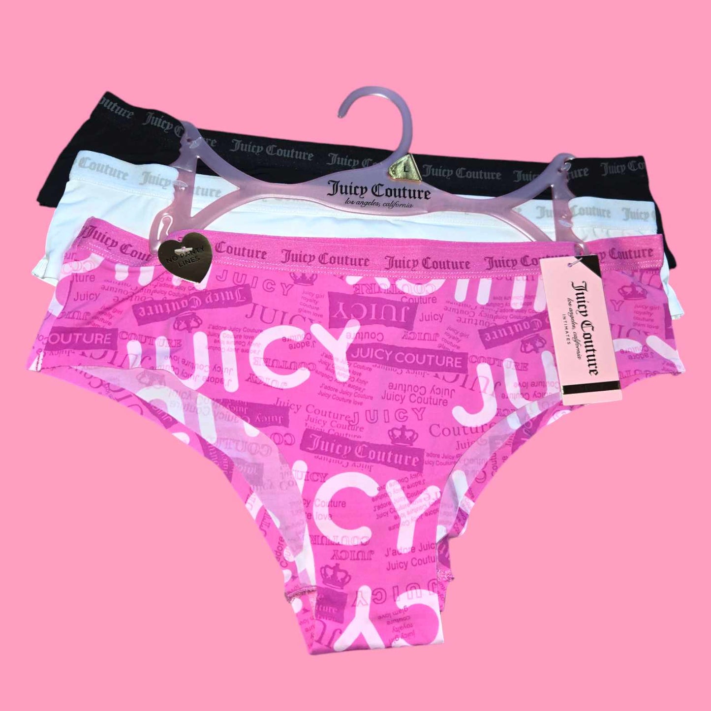 Juicy Couture 3 Pc Undies Style 12