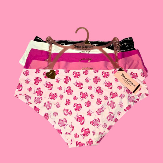 Juicy Couture 5 Pc Undies Style 17- xLarge