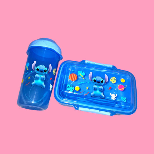 Stitch Small Bento Box W/Cup