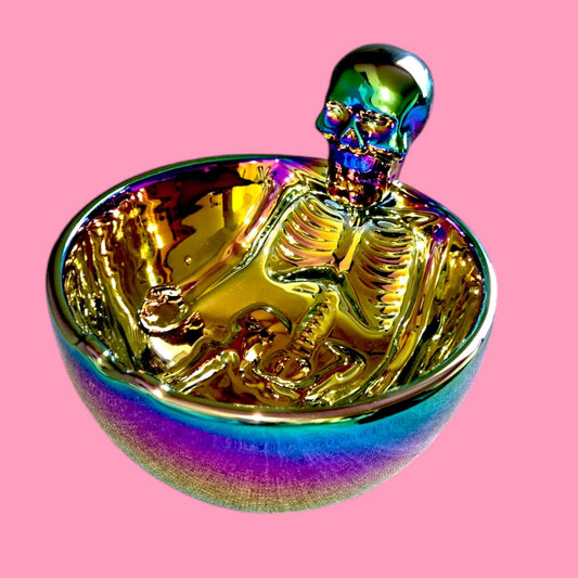 Skull Holographic Bowl