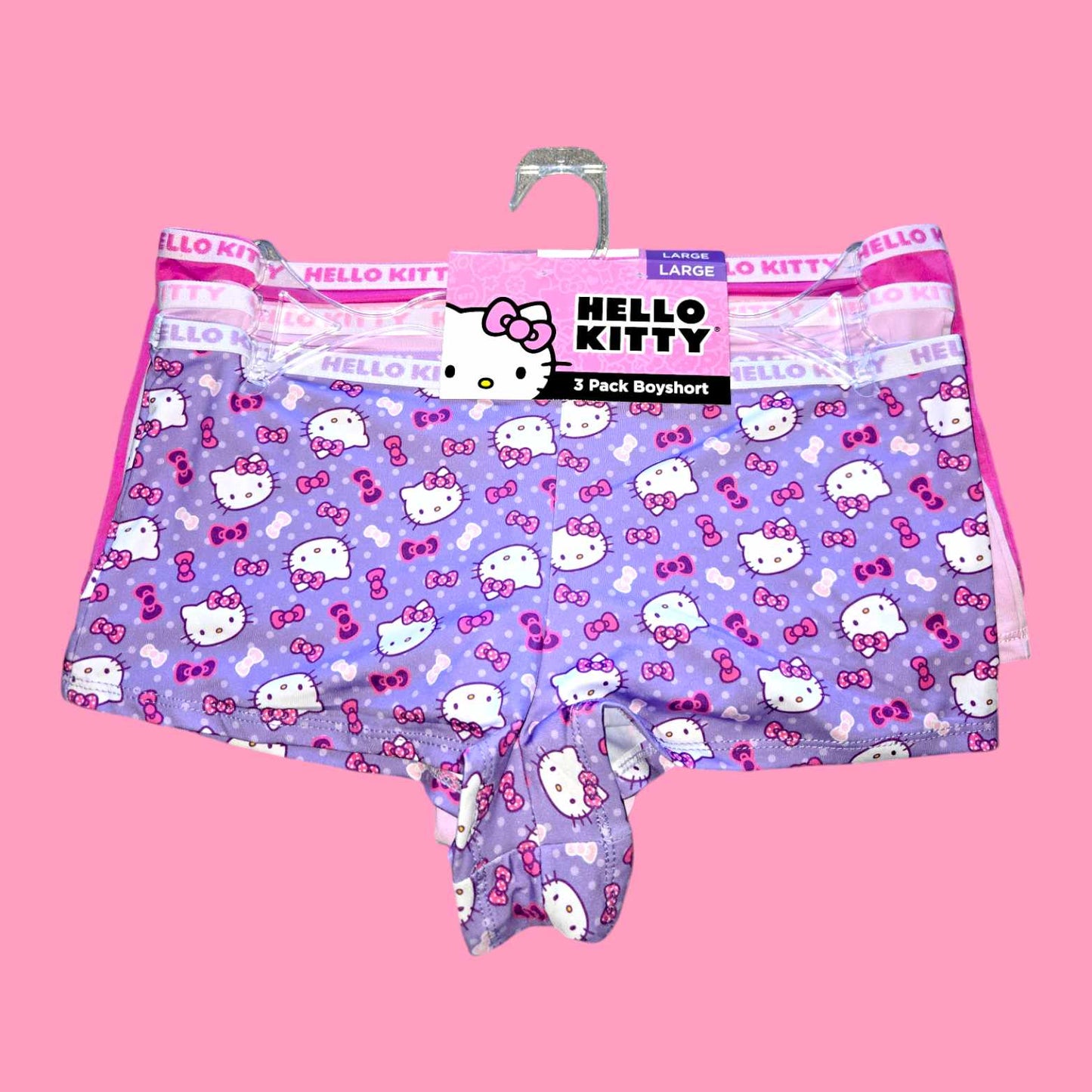 Hello Kitty 3 Pack Boyshorts