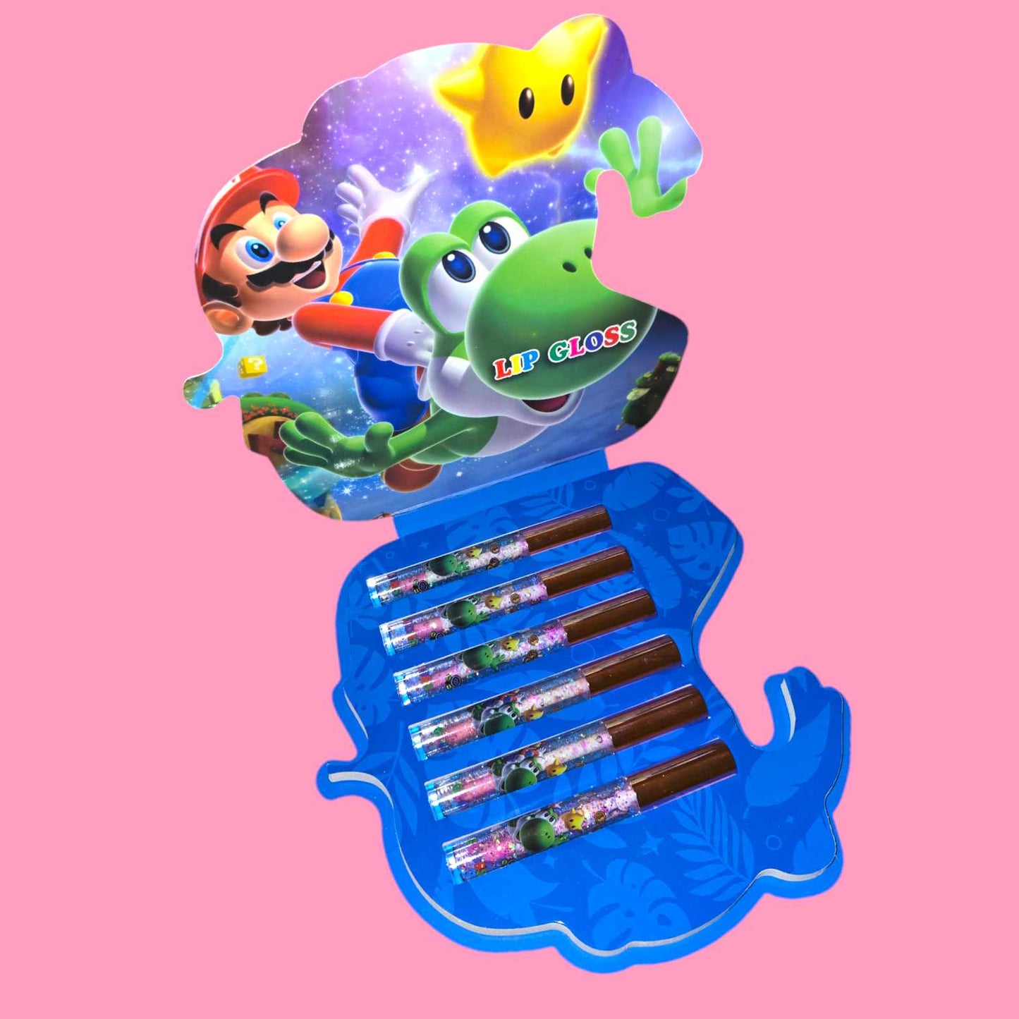 Mario 6 Pc Lipgloss Set