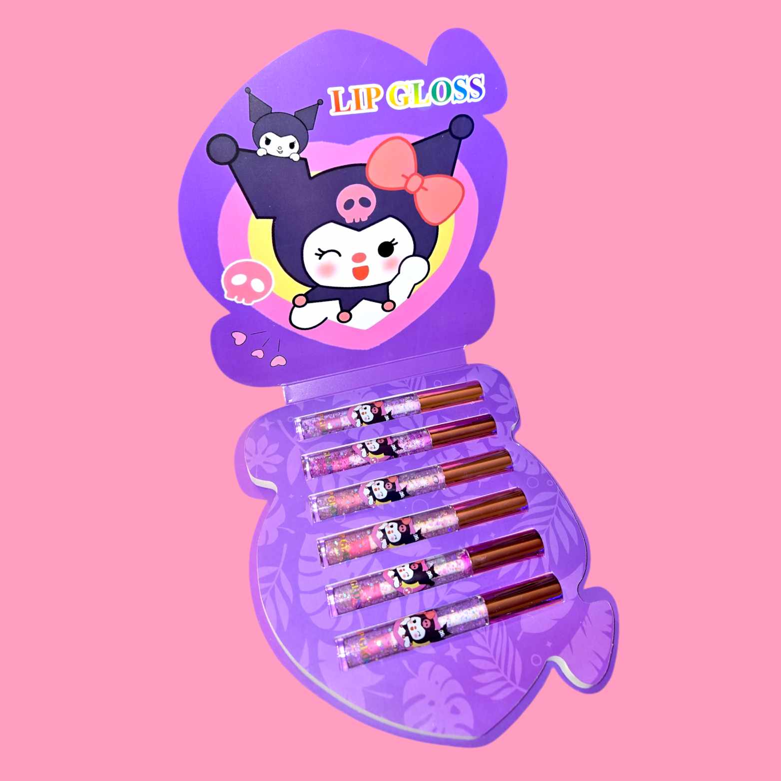 Kuromi 6 Pc Lipgloss Set