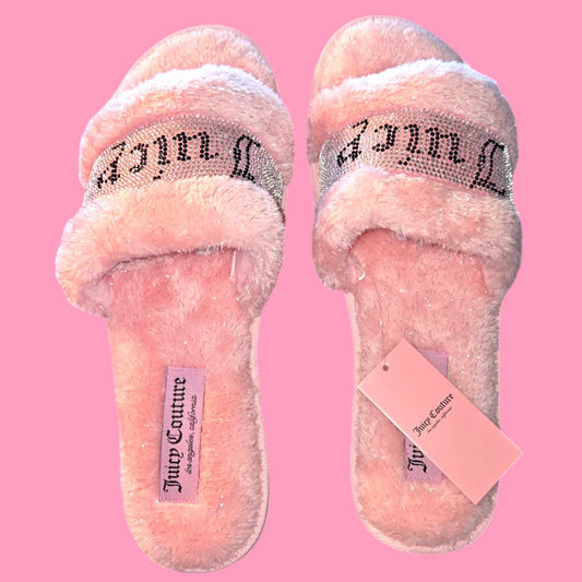 Juicy Couture Bling Slippers Style 1