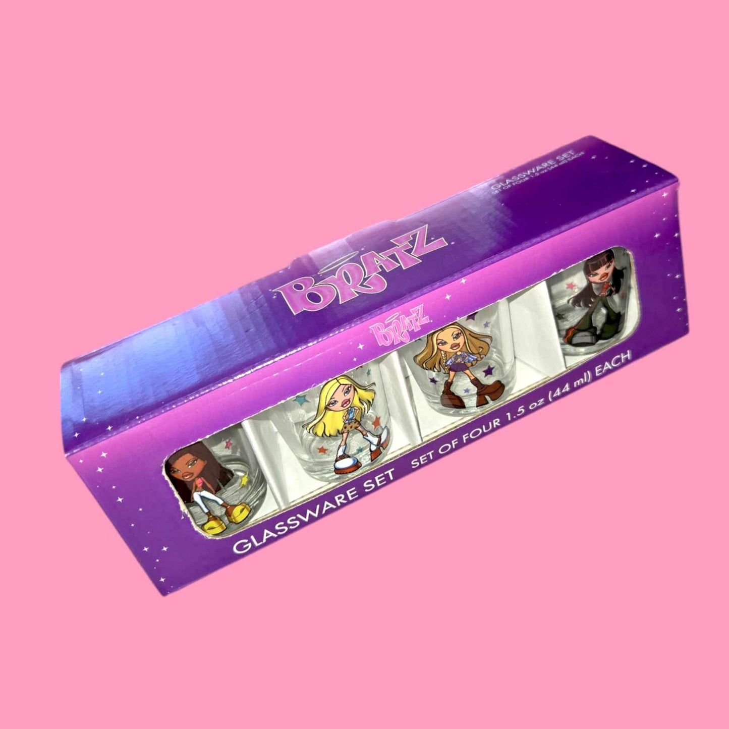 Bratz 4 Pc Shot Glass Set