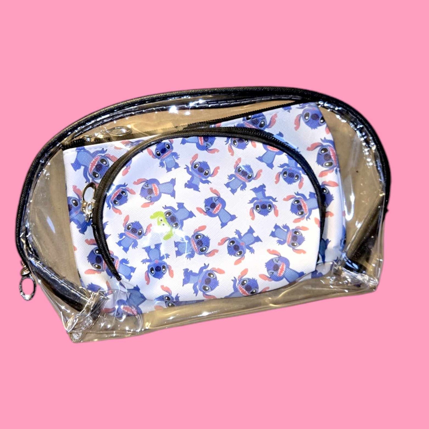 Stitch 3 Pc Makeup Bag Set