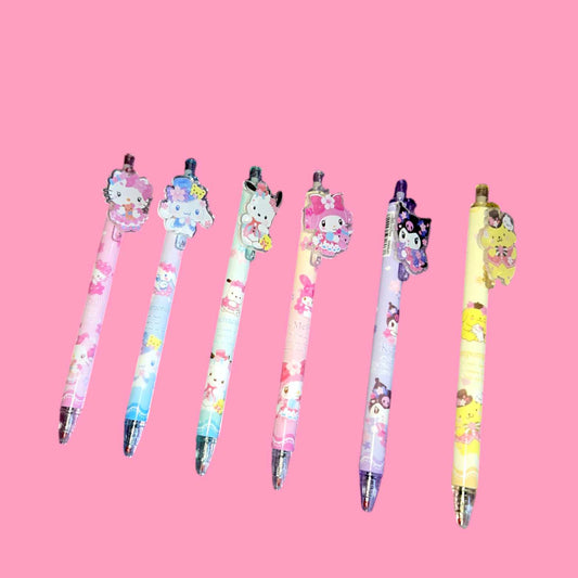 HK & Friends Floral Pen