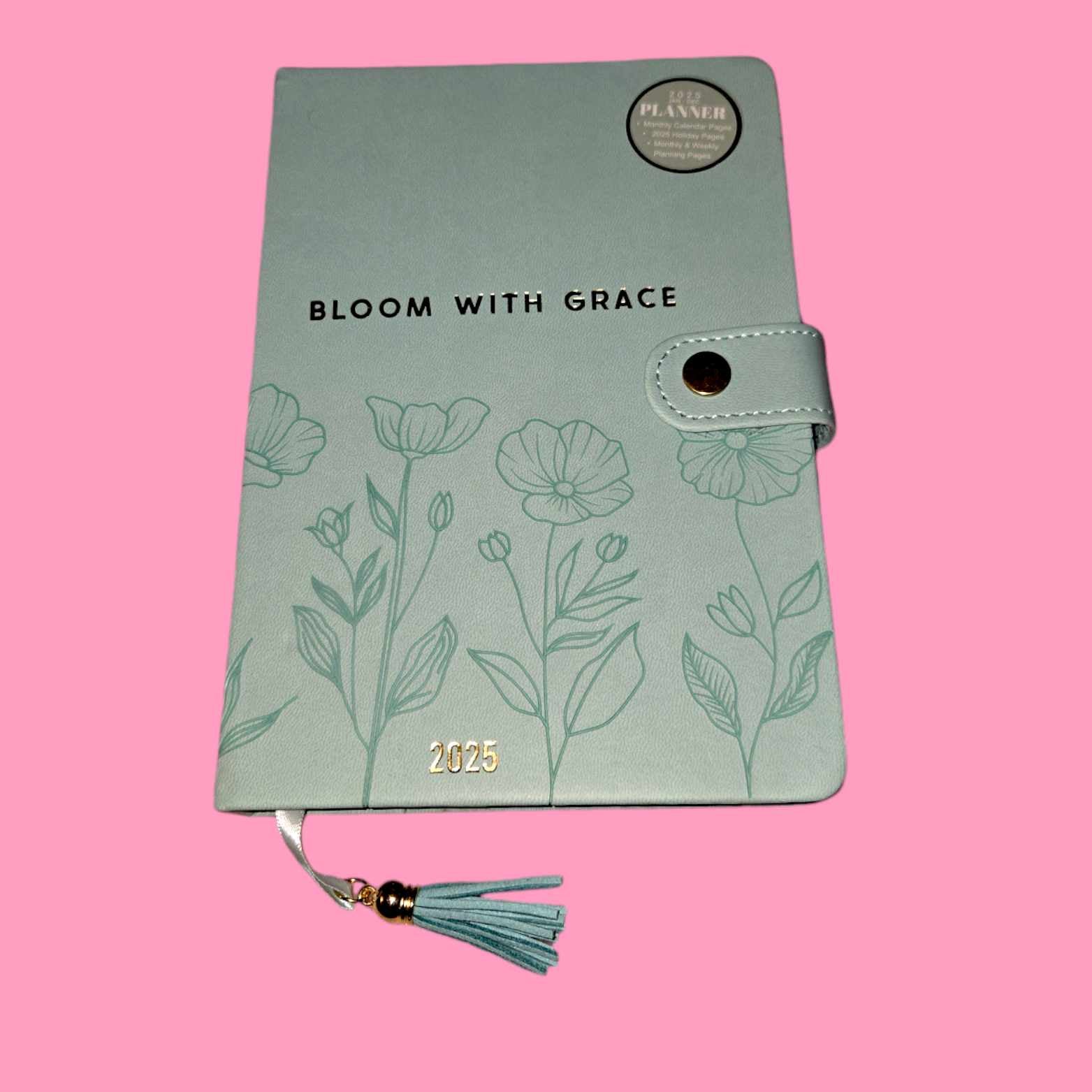 Bloom With Grace 2025 Planner