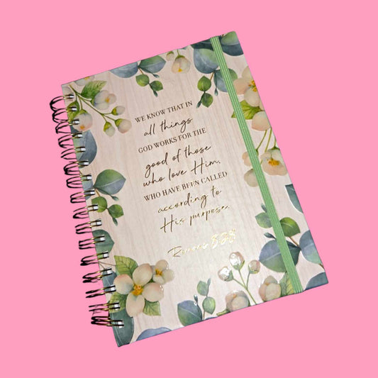 GOD Works For The Good Of Those Who Love Him Journal