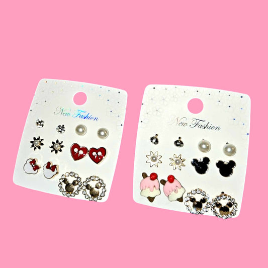 Mickey Set Earrings