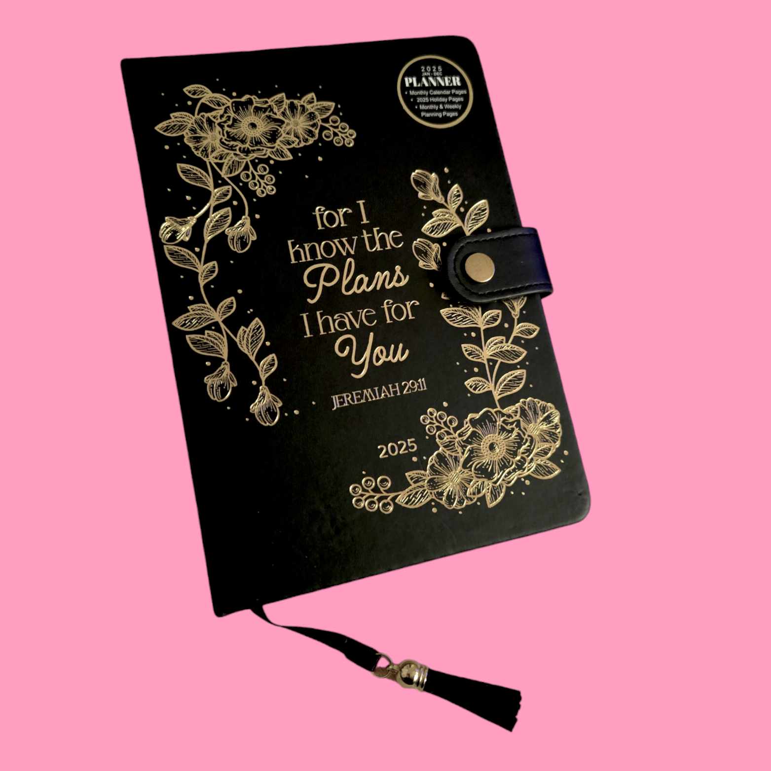 For I Know The Plans I Have For You 2025 Planner