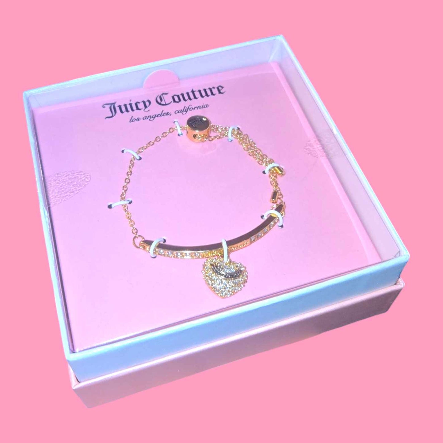 Juicy Couture Heart Bling Bracelet