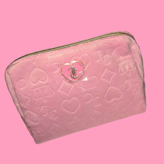 JC Light Pink Rounded Makeup Bag