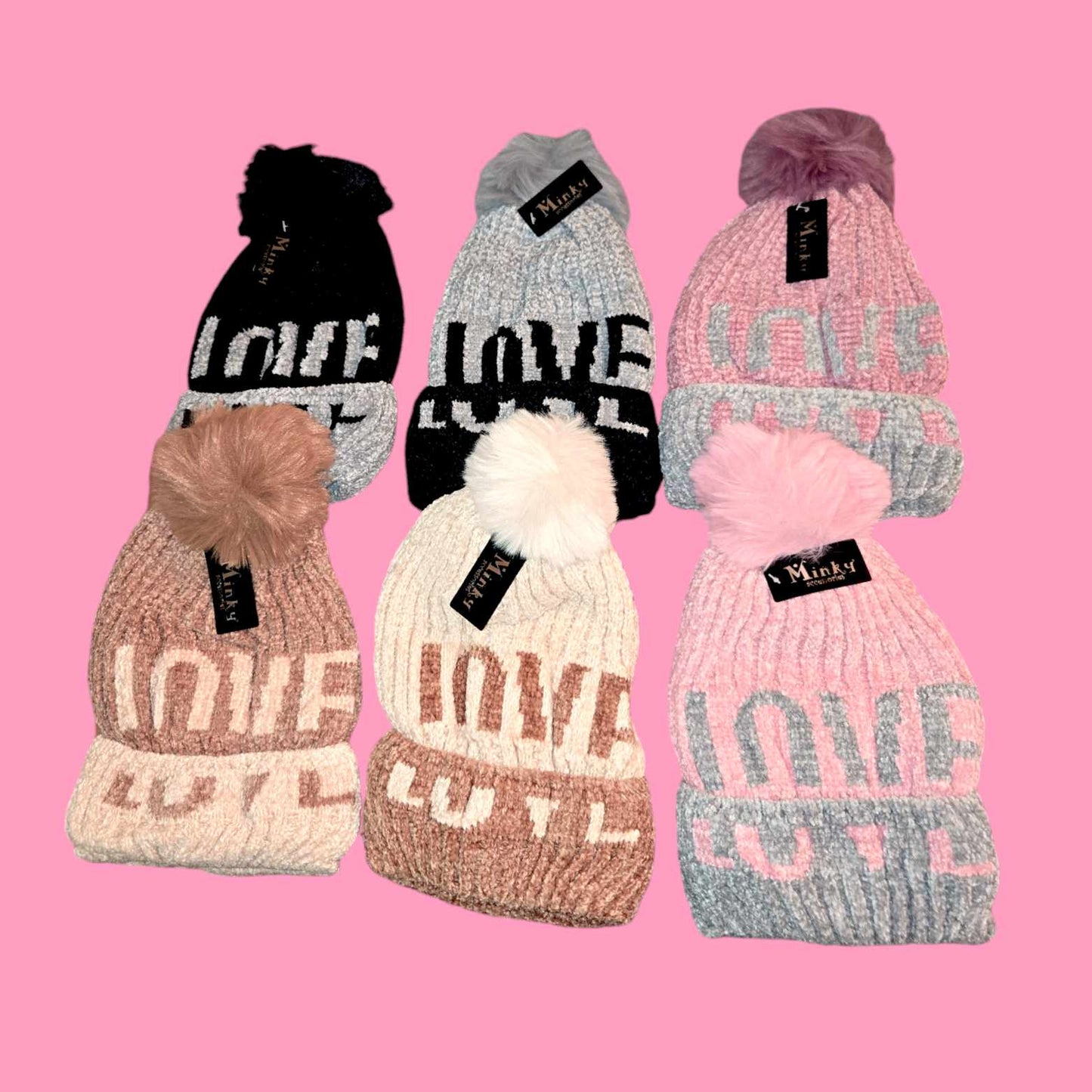 LOVE Plush Beanie