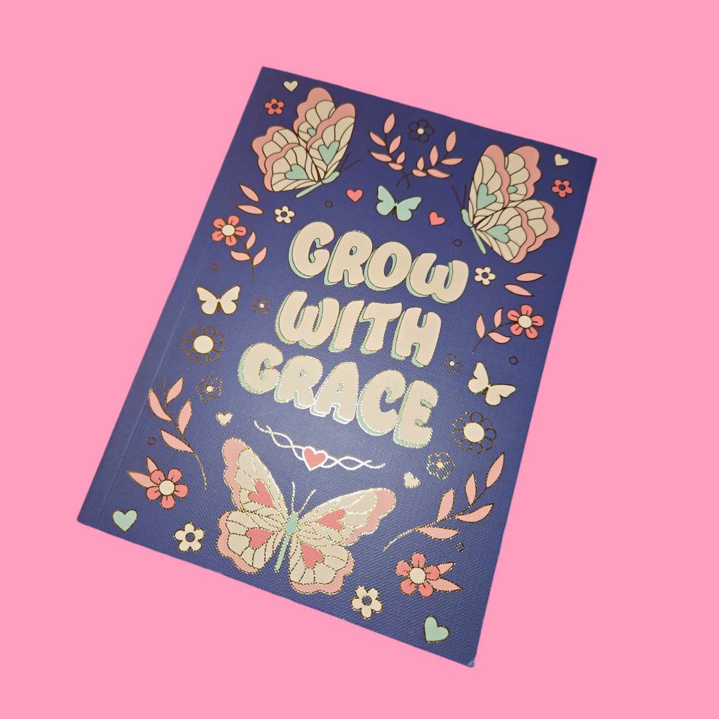 Butterfly Grow With Grace Soft Cover Journal