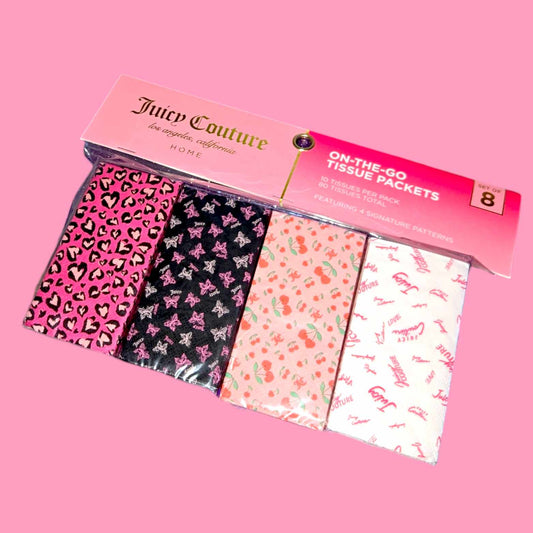 Juicy Couture 8 Pack Tissues