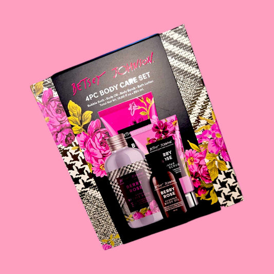 Betsey Johnson 4 Pc Body Care Set