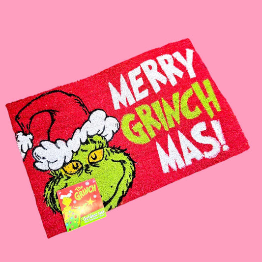 Merry Grinchmas Doormat