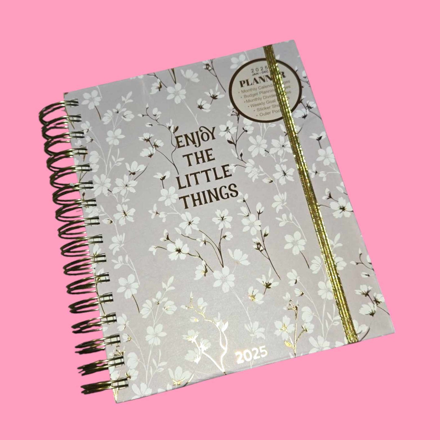 Enjoy The Little Things 2025 Planner