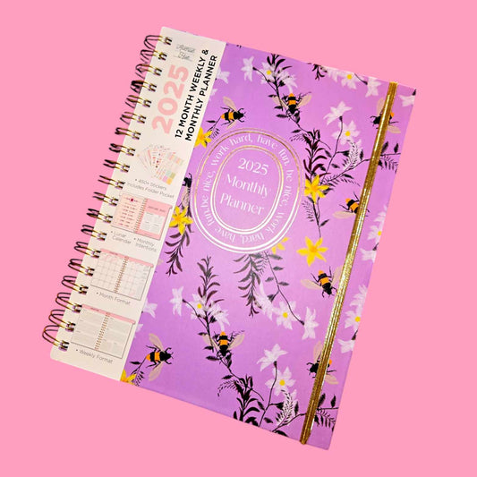 Work Hard, Have Fun, Be Nice 2025 Planner