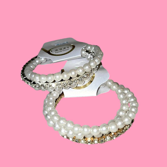 Pearl Bling Bracelet