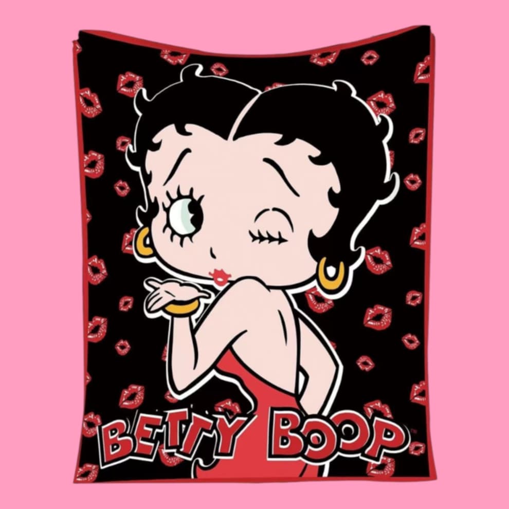 Betty Boop Kisses Blanket 150x200CM