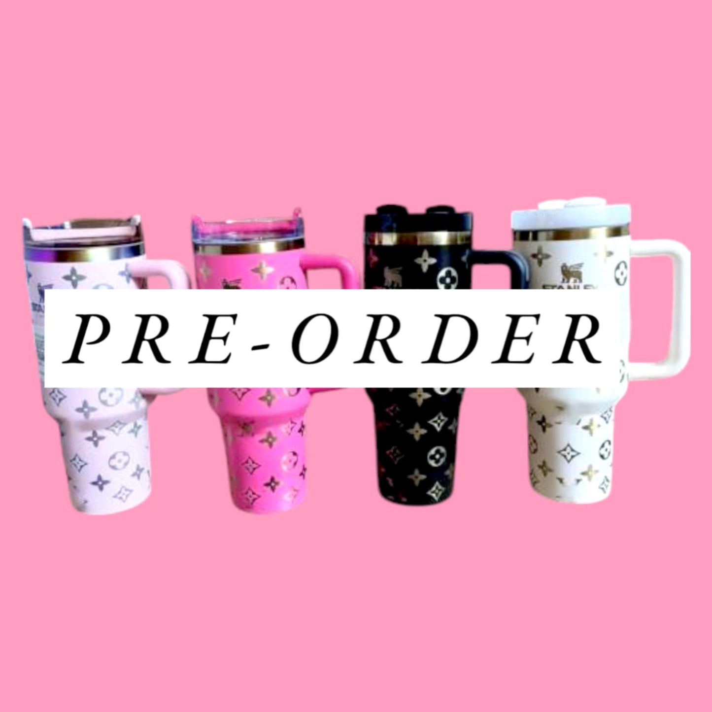 LV Stanley Dupe 40oz Tumbler (PRE-ORDER)