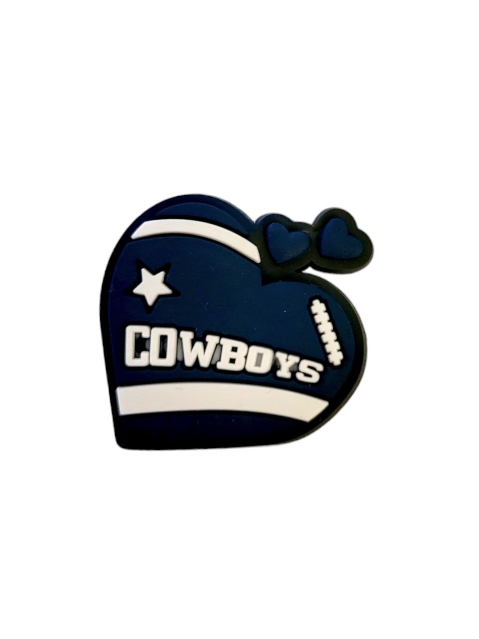 Cowboys Croc Charm - #344