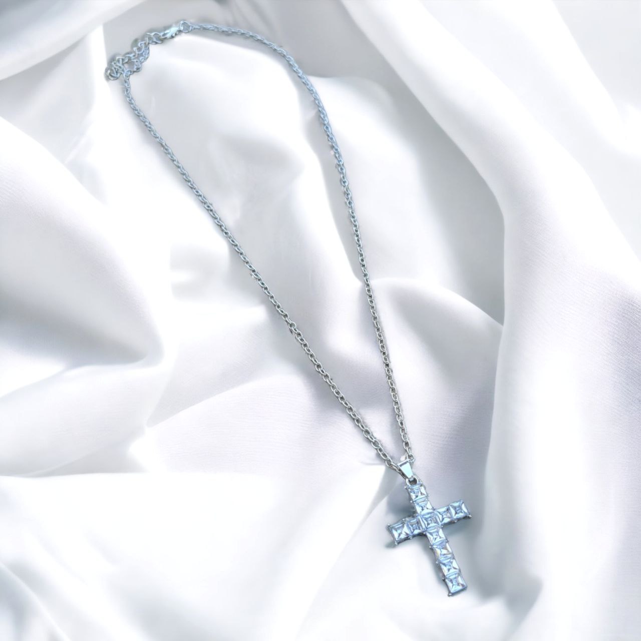 Cross Bling Necklace