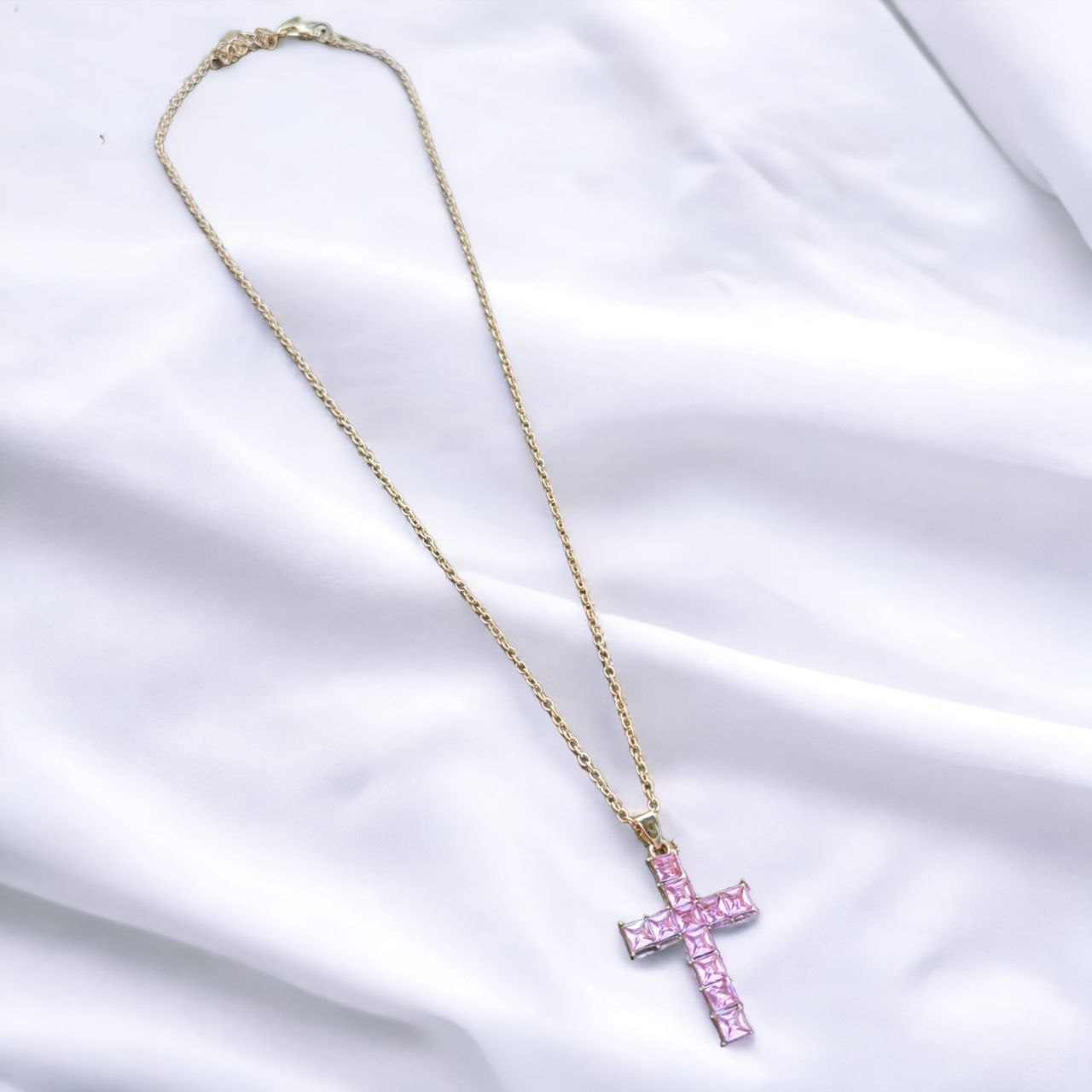 Cross Bling Necklace