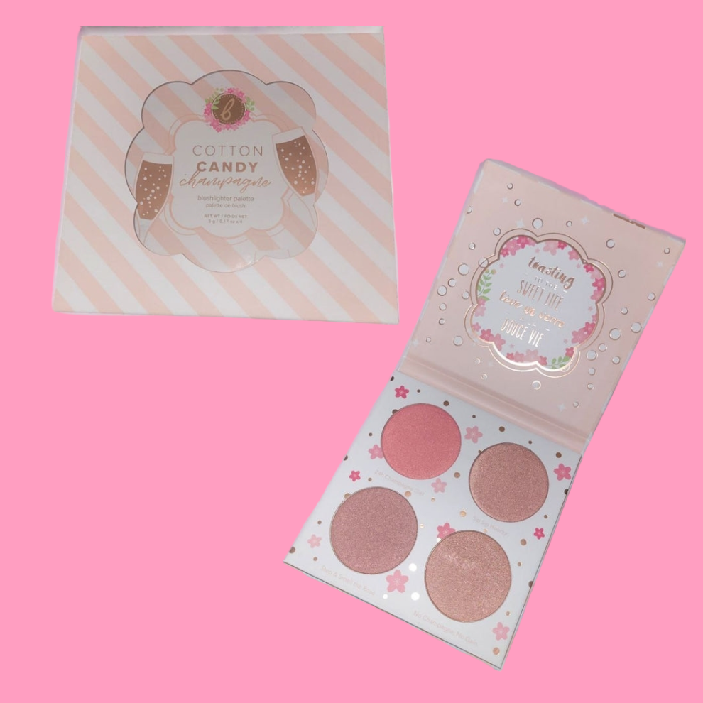 Beauty Bakerie Cotton Candy Champagne Blushlighter Palette