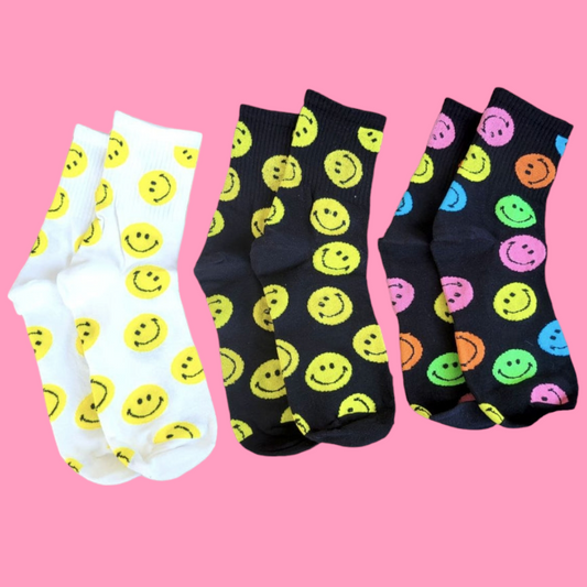 Smiley Face Socks