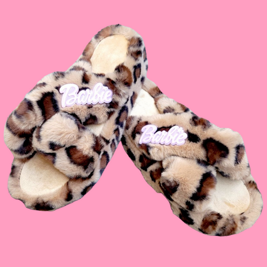 Brown Doll Slippers