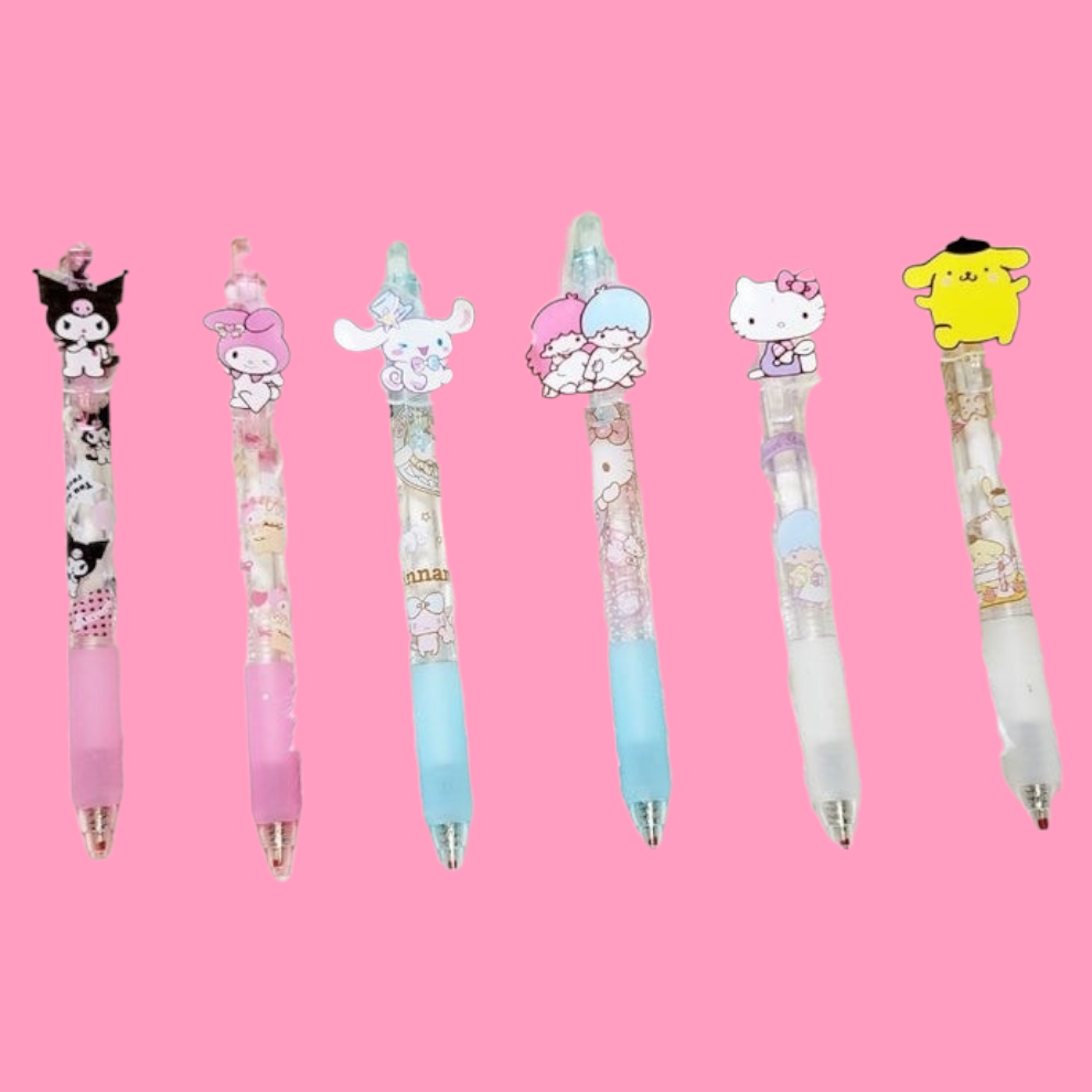 White Kitty & Friends Collection Pen