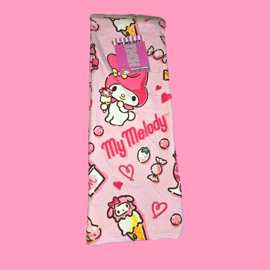 My Melody Beach Towel