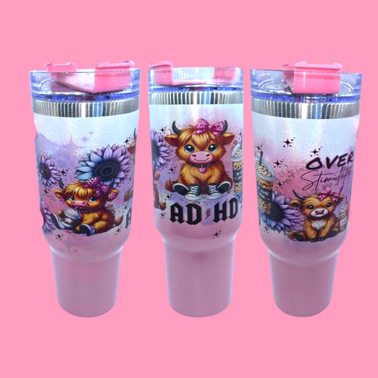 ADHD 40 Oz Tumbler