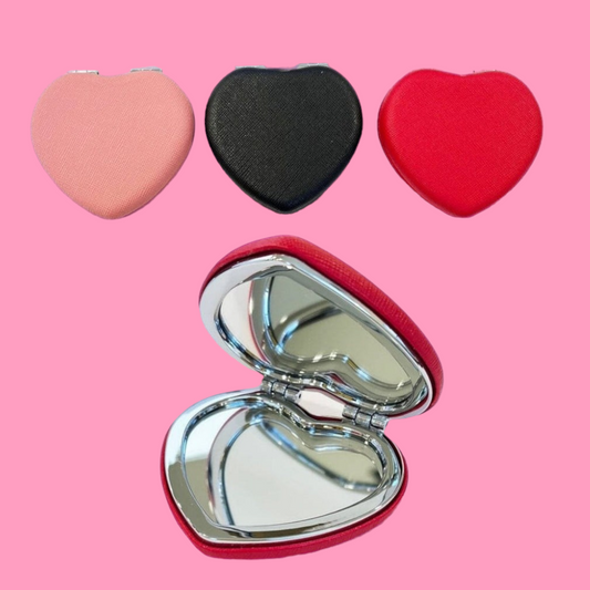 Heart Compact Mirror