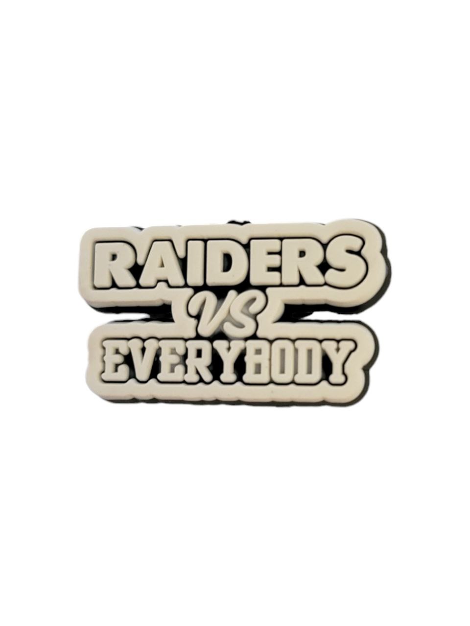 Raiders Croc Charm - #336