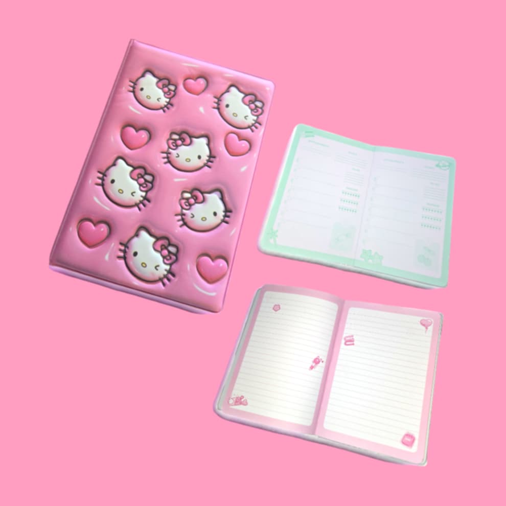 HK Hearts Puff Journal