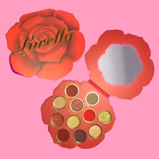 Lurella Red Rose Eyeshadow Palette