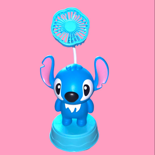 Stitch & Angel Fan & Sharpener