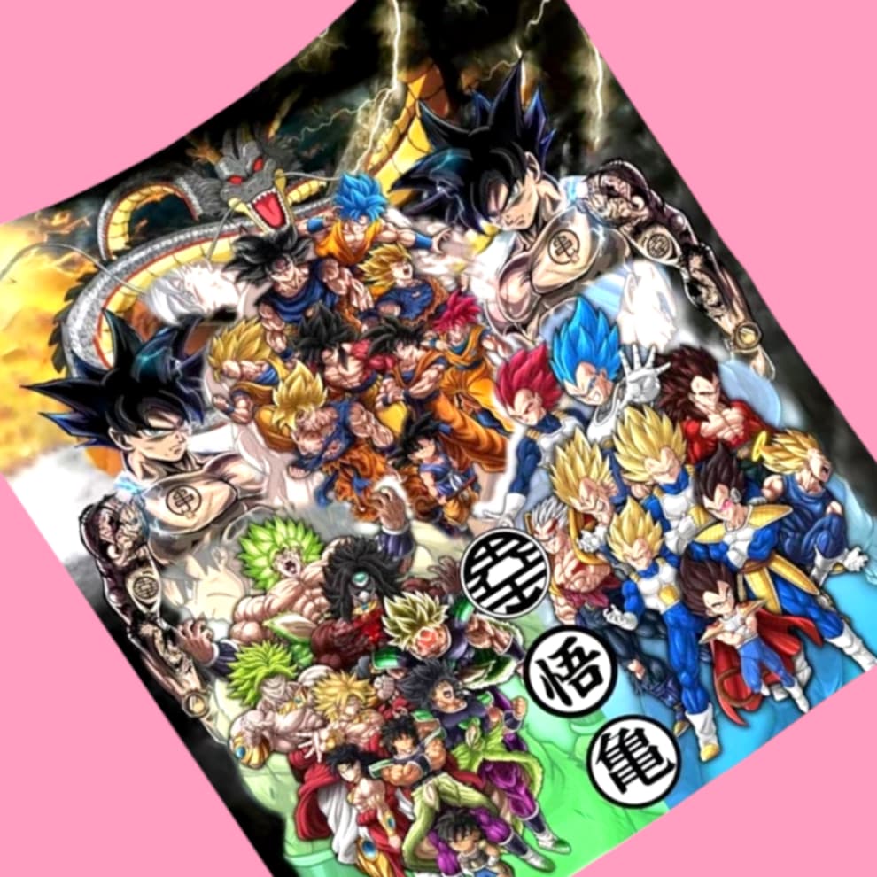 DBZ Universe Blanket 150x200CM