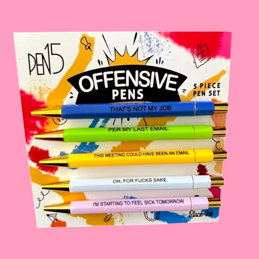 Offensive Work Pen Set