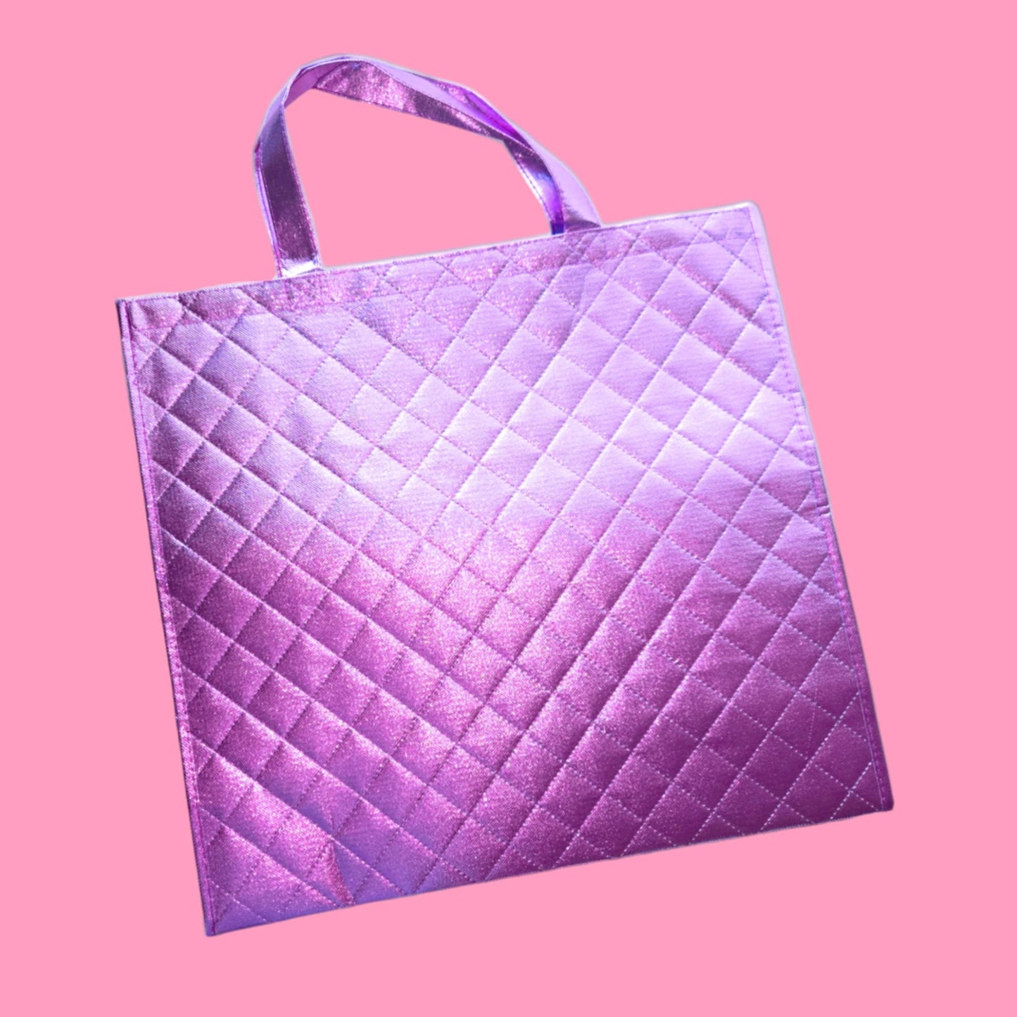 Metallic Large Tote